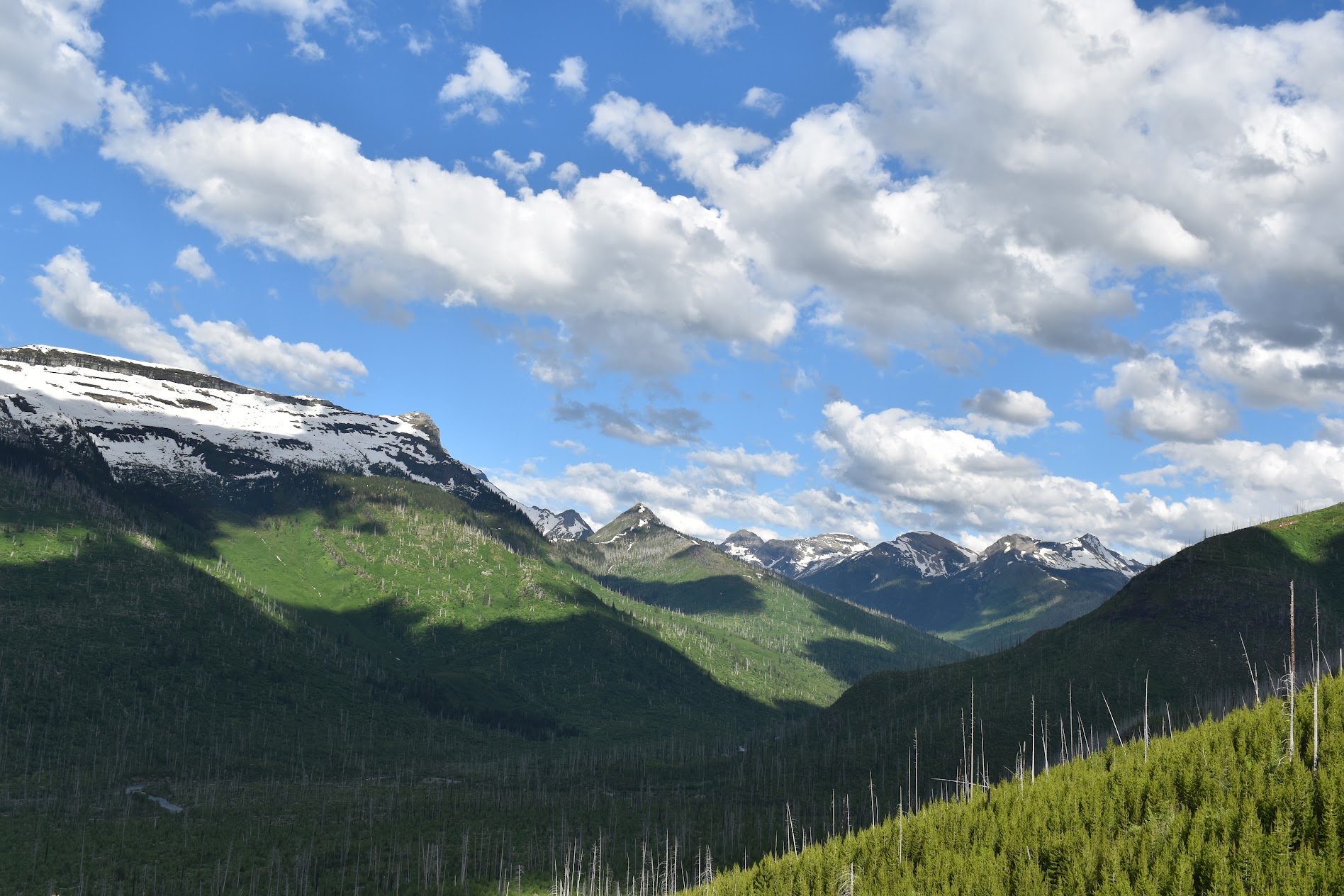glacier national park nature mountains