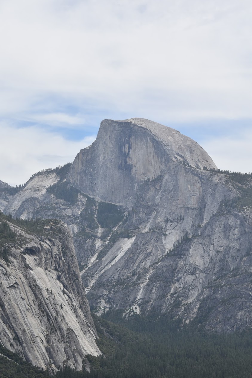 halfdome nature yosemite national park